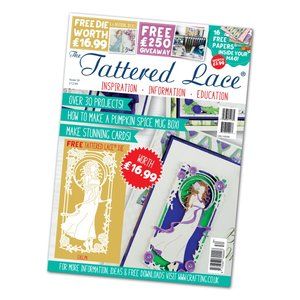 Tattered Lace Magazine no. 34 with FREE Evelyn die